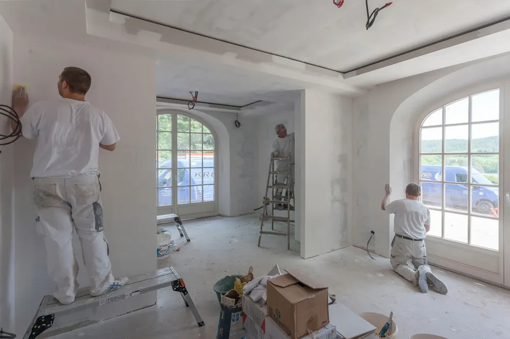 Travaux de rénovation près de Écully